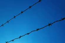 Traditional ordinary twisted barbed wire