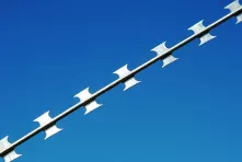 Razor wire based on a wire with a diameter of 2.2 mm