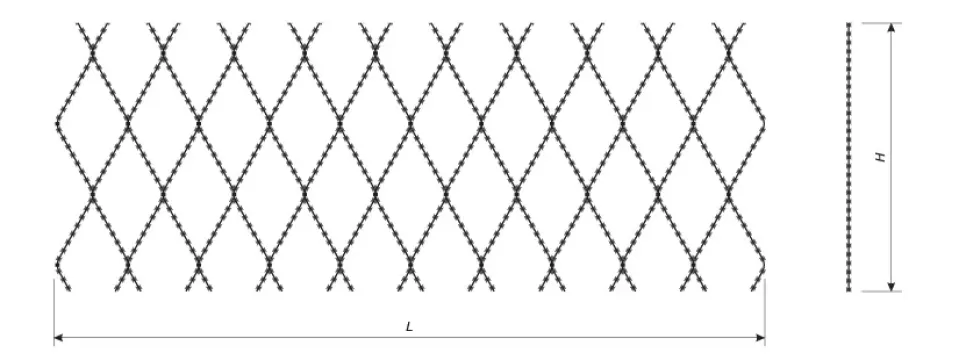 Razor mesh drawing